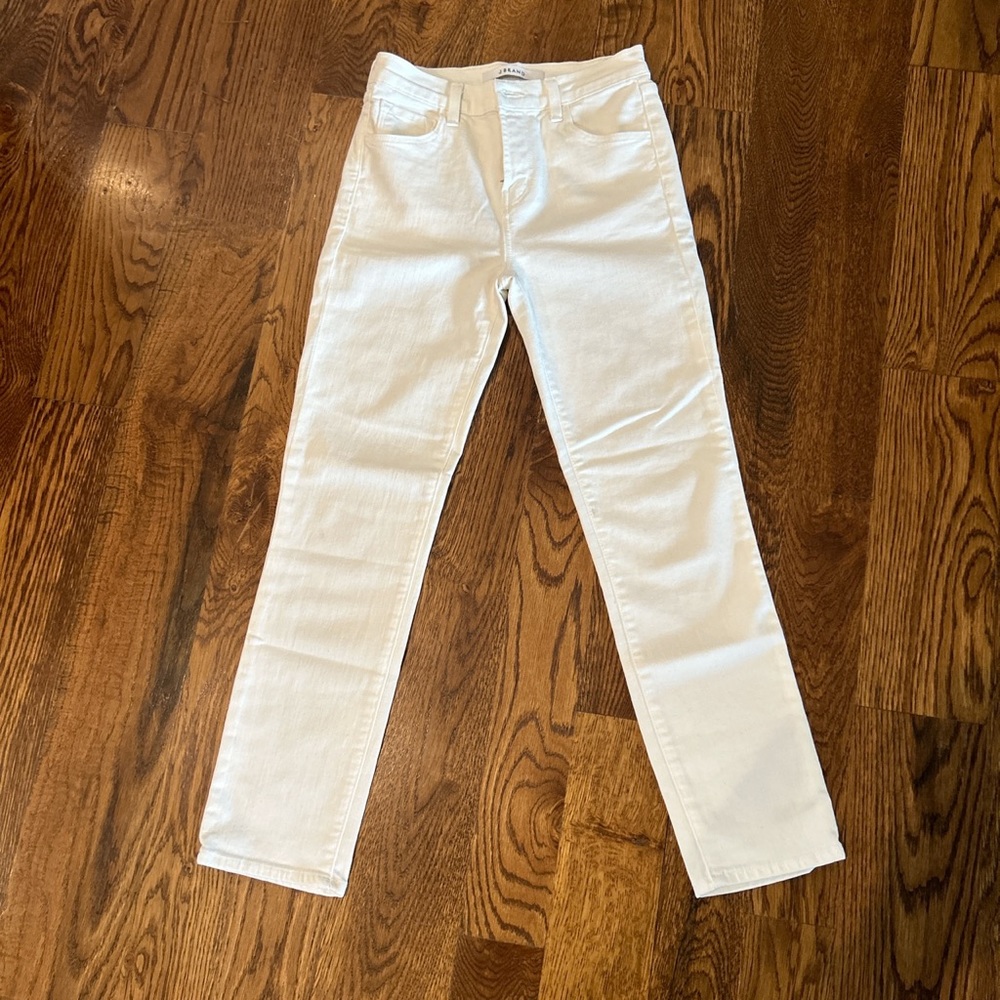 White summer jeans.